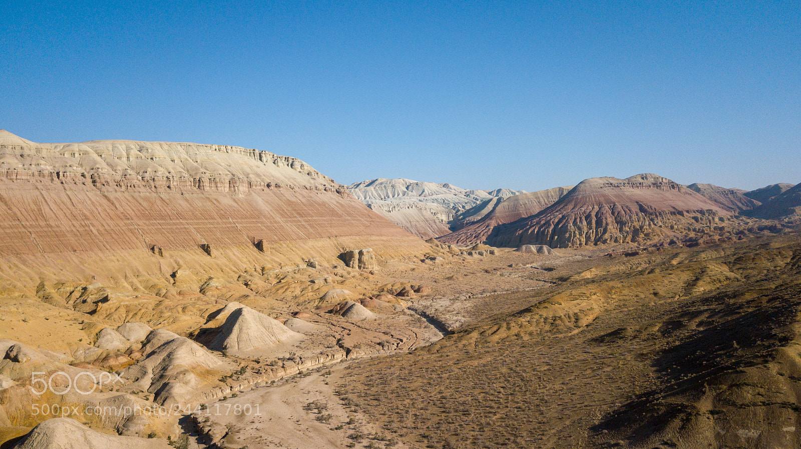 DJI FC220 sample photo. Aktau (altyn emel) mountain photography