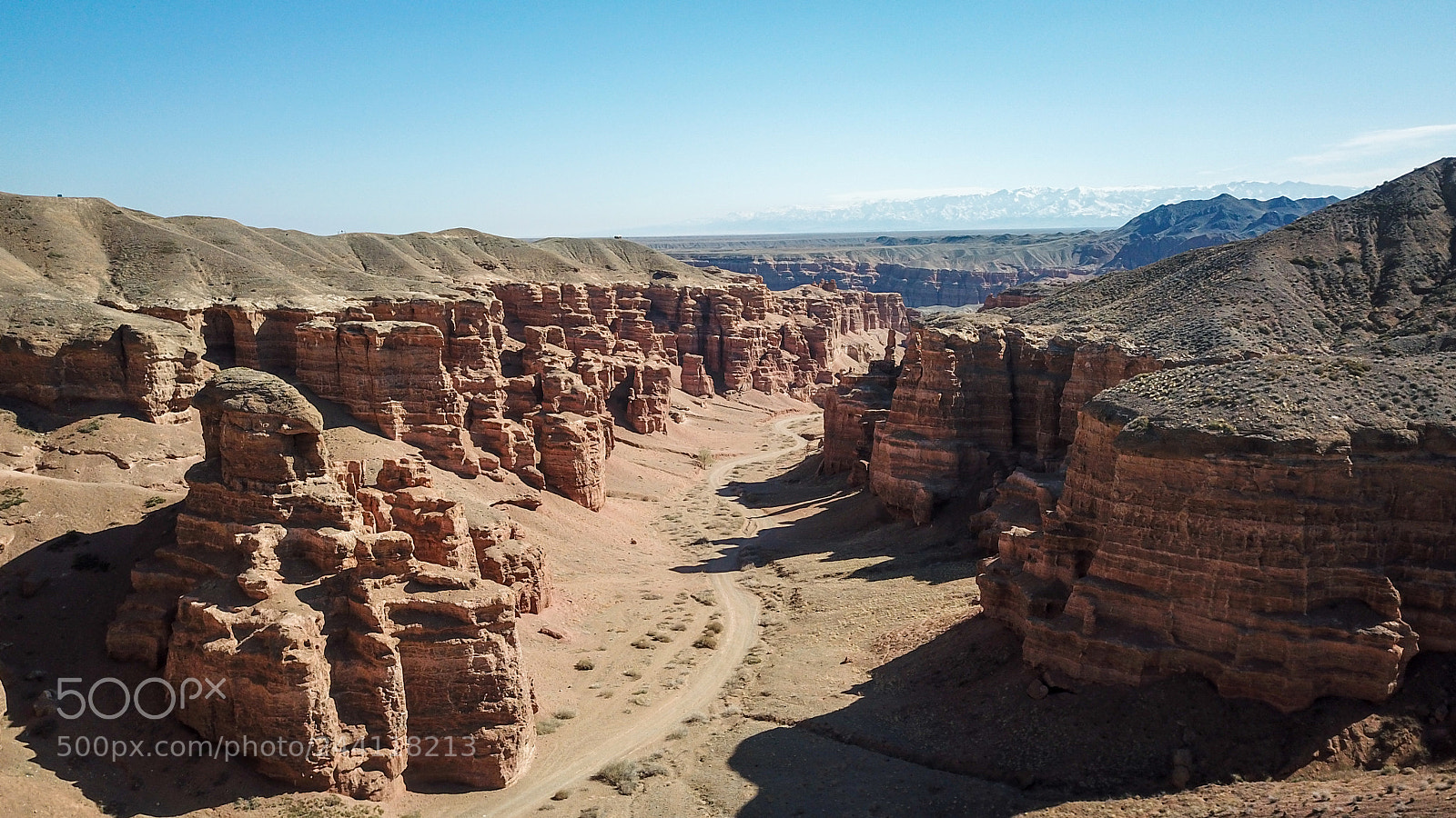 DJI FC220 sample photo. Charyn (sharyn) canyon photography
