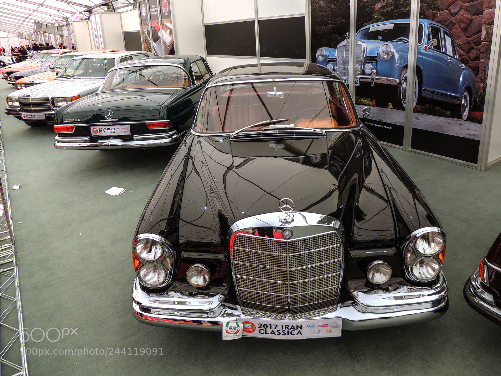 Nikon Coolpix P510 sample photo. Mercedes benz w111 1959-1965 photography