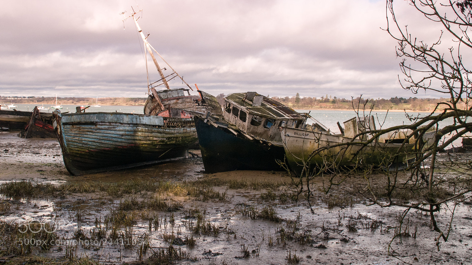 Nikon D300 sample photo. Old boats photography