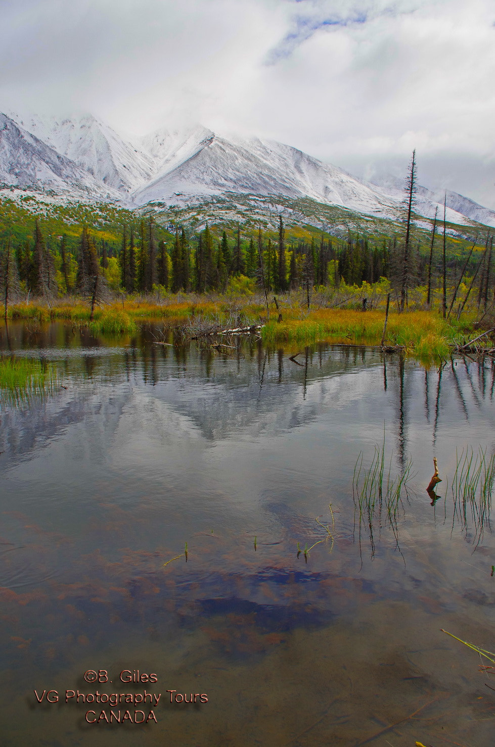 Pentax K-5 IIs sample photo. Yukon reflection photography