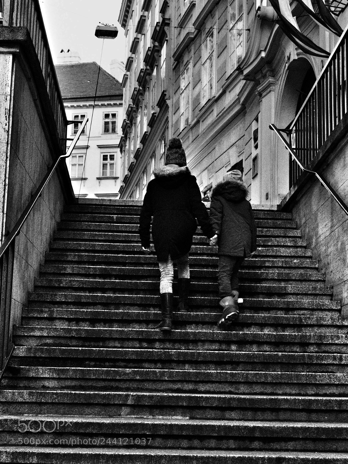 Sony SLT-A58 sample photo. Wien.vienna.historic steps.young people photography