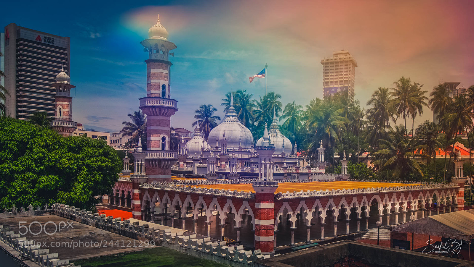 Nikon D300S sample photo. Jamek mosque in kl photography