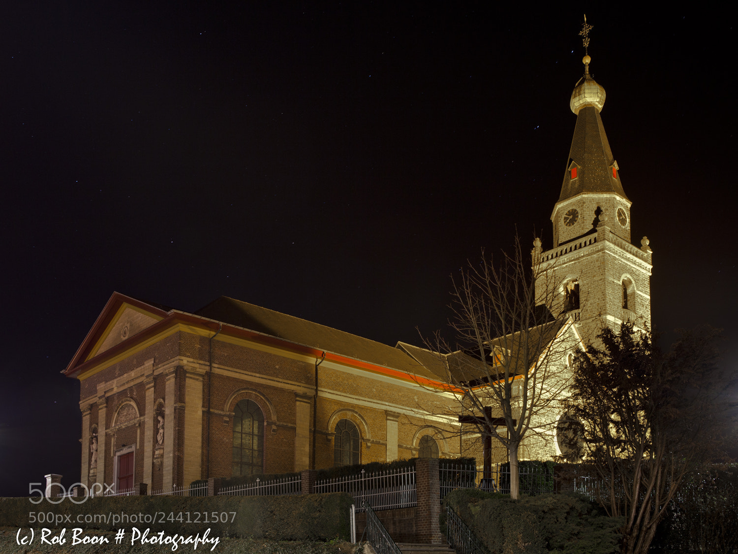 Canon EOS 5D Mark II sample photo. Church wijlre @ night 2 photography