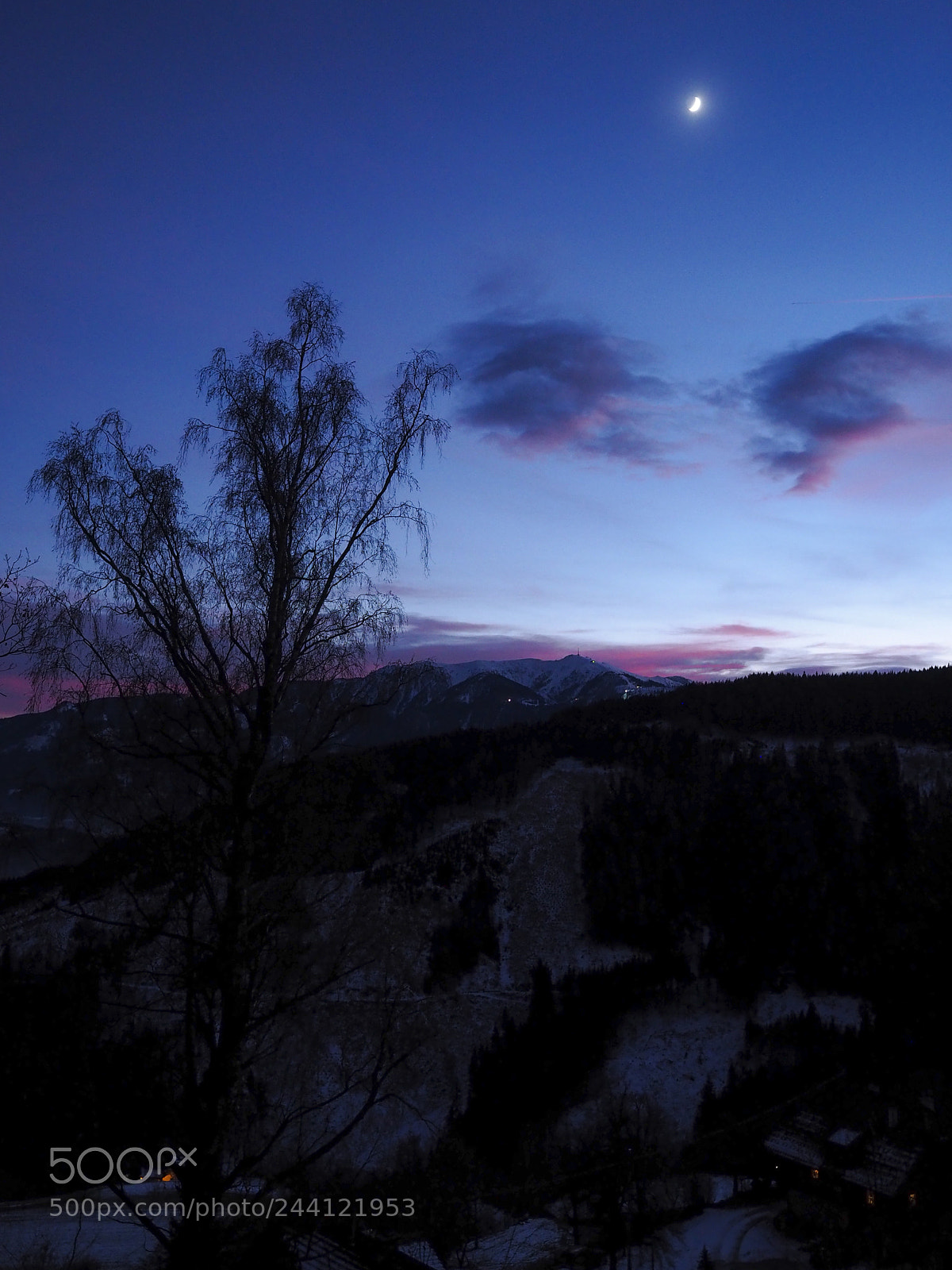 Olympus OM-D E-M5 II sample photo. Sunset over carinthia photography