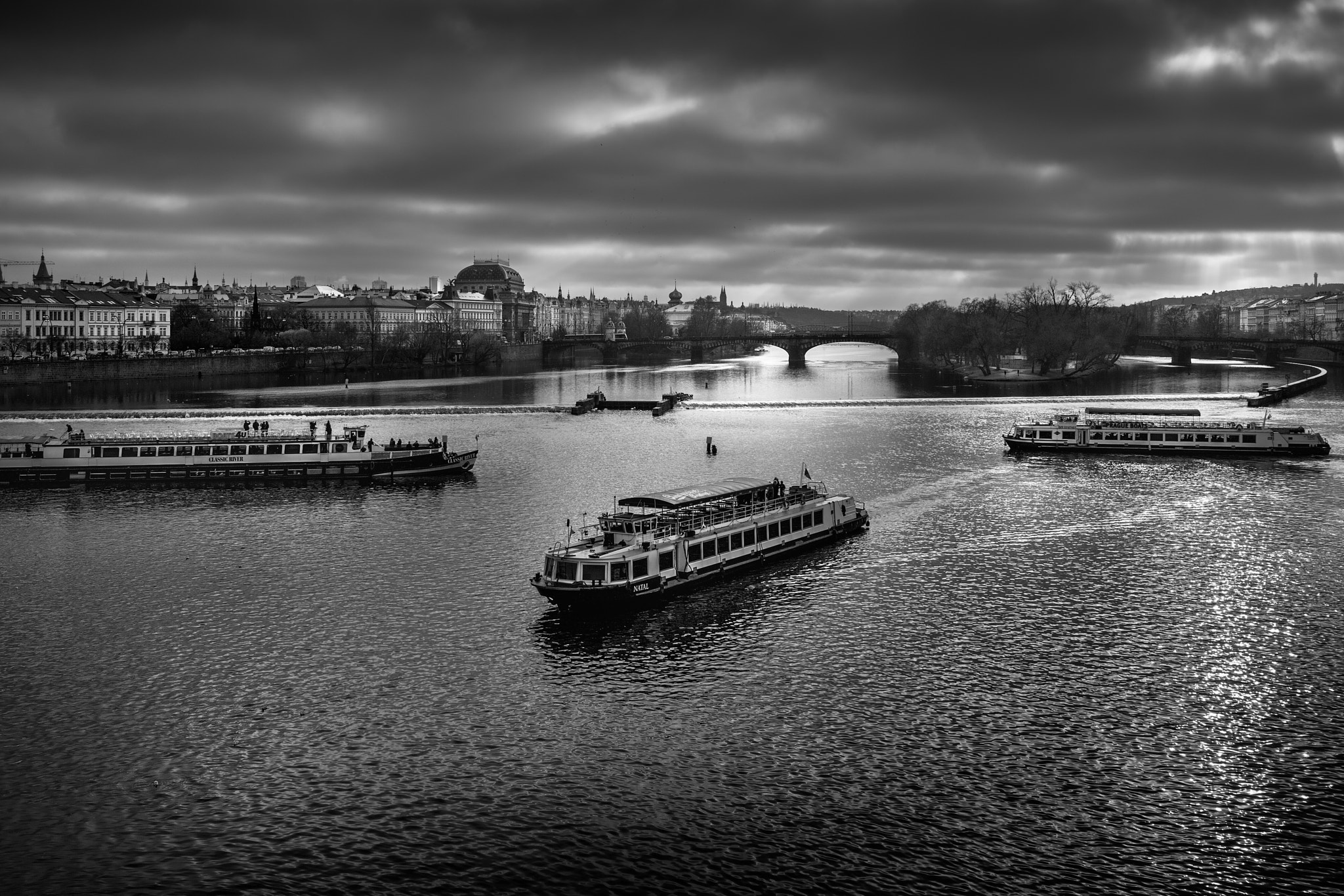 Sigma DP1 Merrill sample photo. Prague - view from charles bridge photography