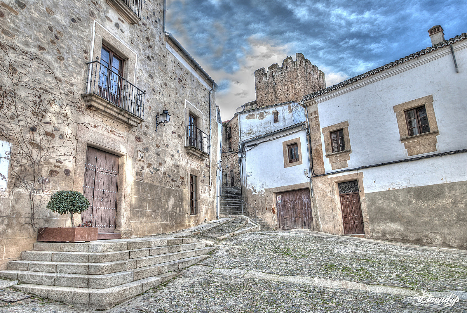 Nikon D3000 sample photo. Rincones de cáceres photography