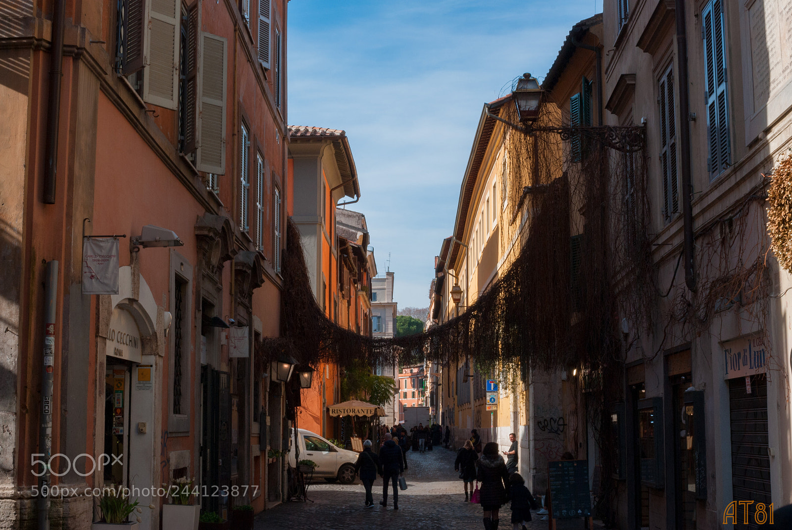 Nikon D80 sample photo. Walking through trastevere photography