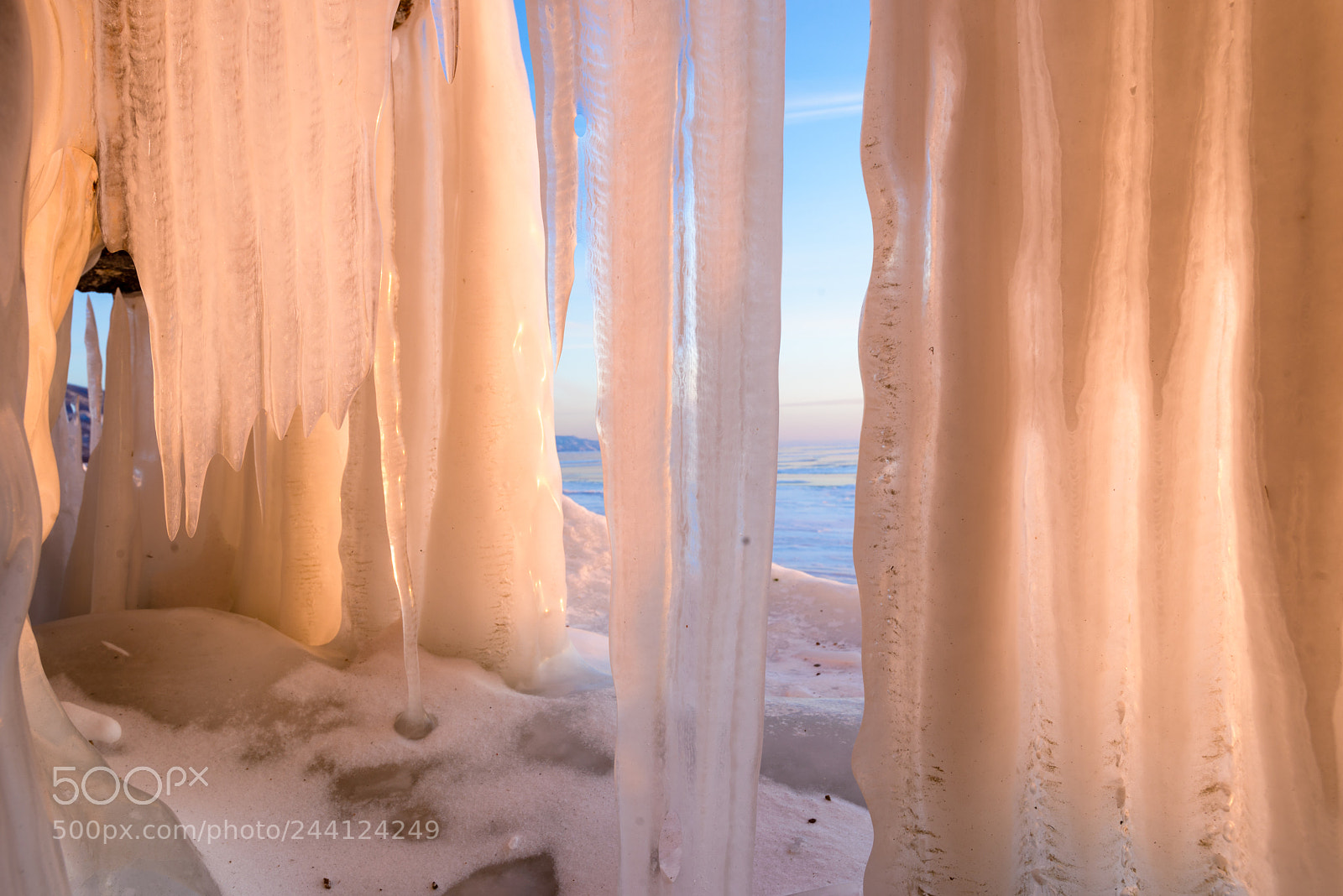 Nikon D610 sample photo. Baikal ice photography