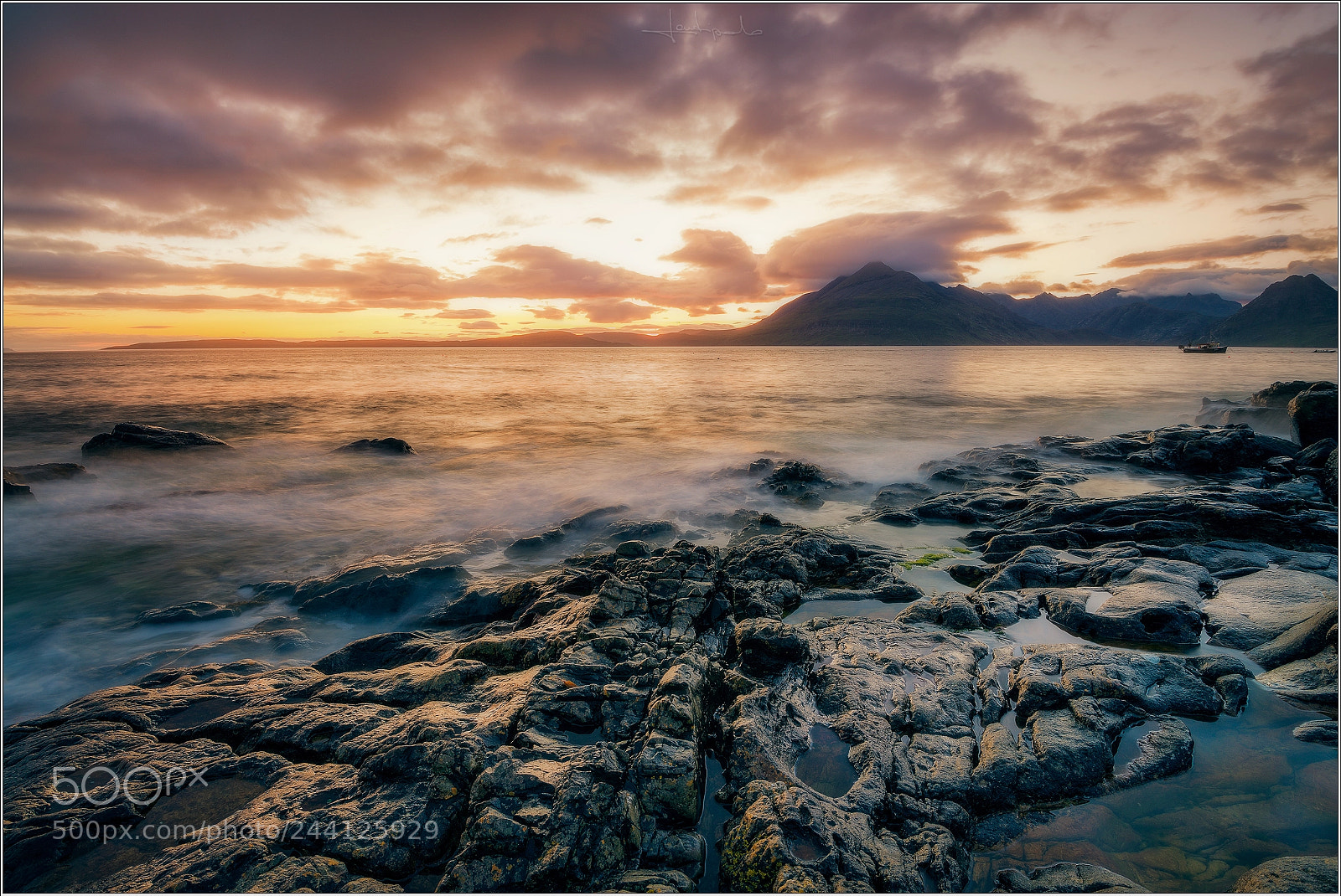 Nikon D800 sample photo. Elgol photography