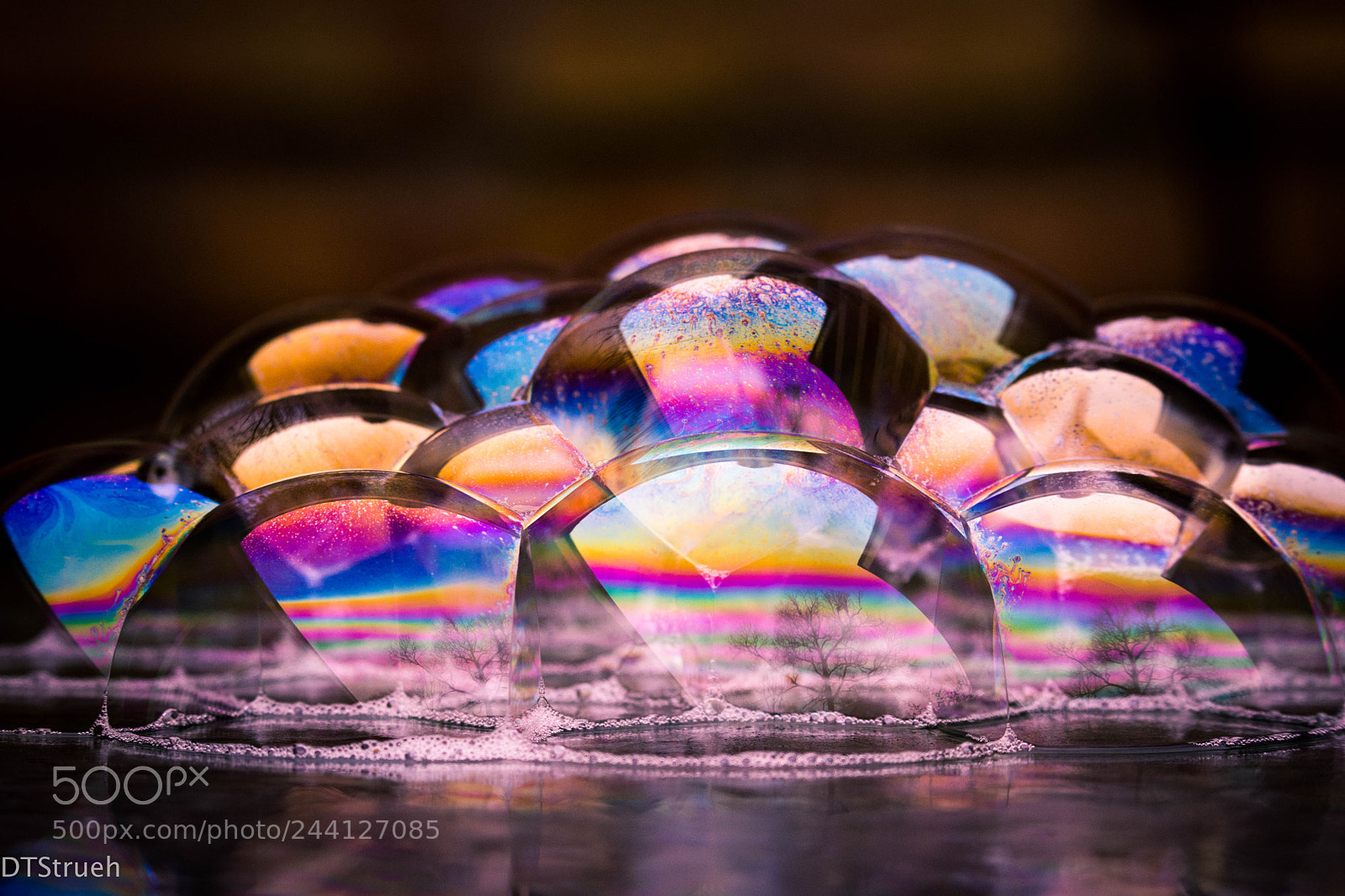 Nikon D7200 sample photo. Bubbles on glass x photography