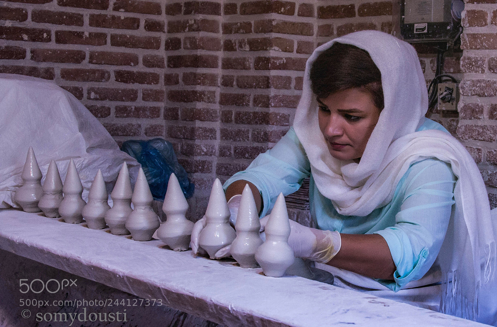 Canon EOS 40D sample photo. Iranian potter photography