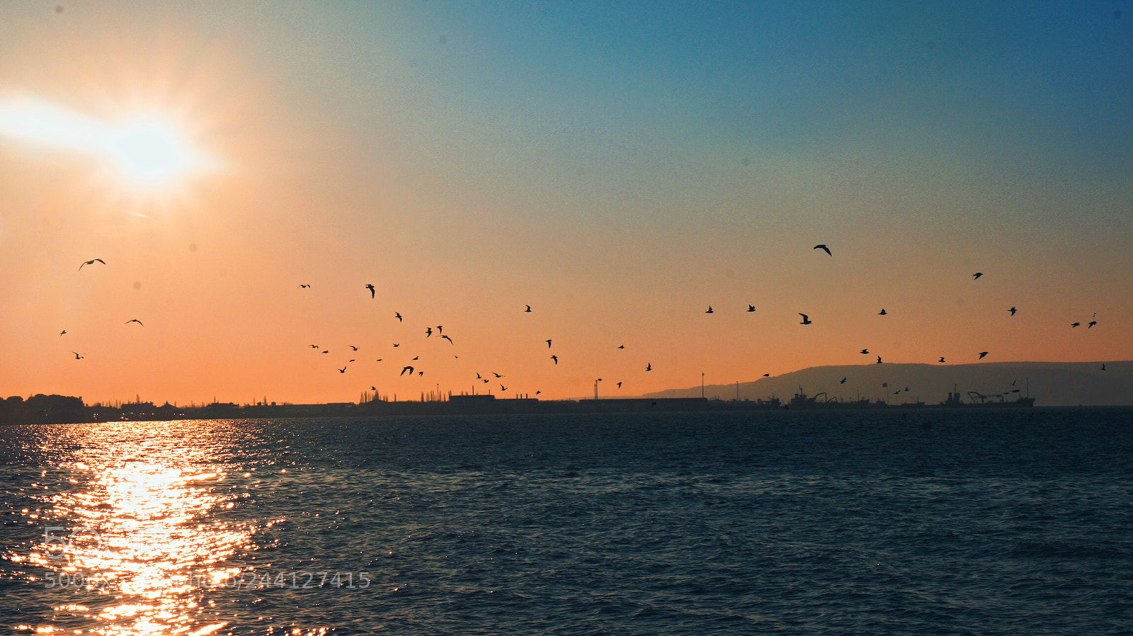 Sony Alpha NEX-5 sample photo. Sunset from Çanakkale photography