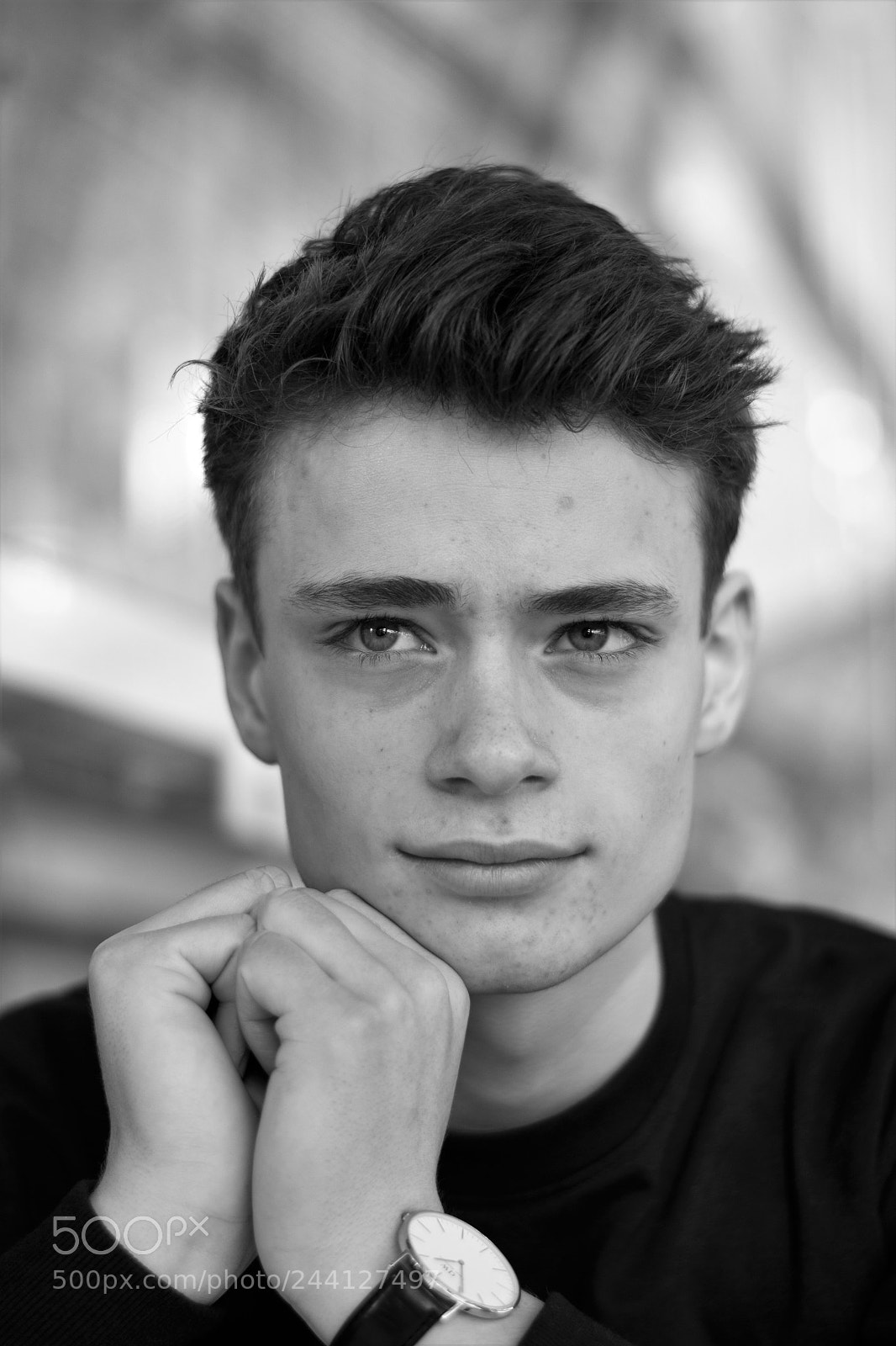 Nikon D500 sample photo. Jakob in b/w photography