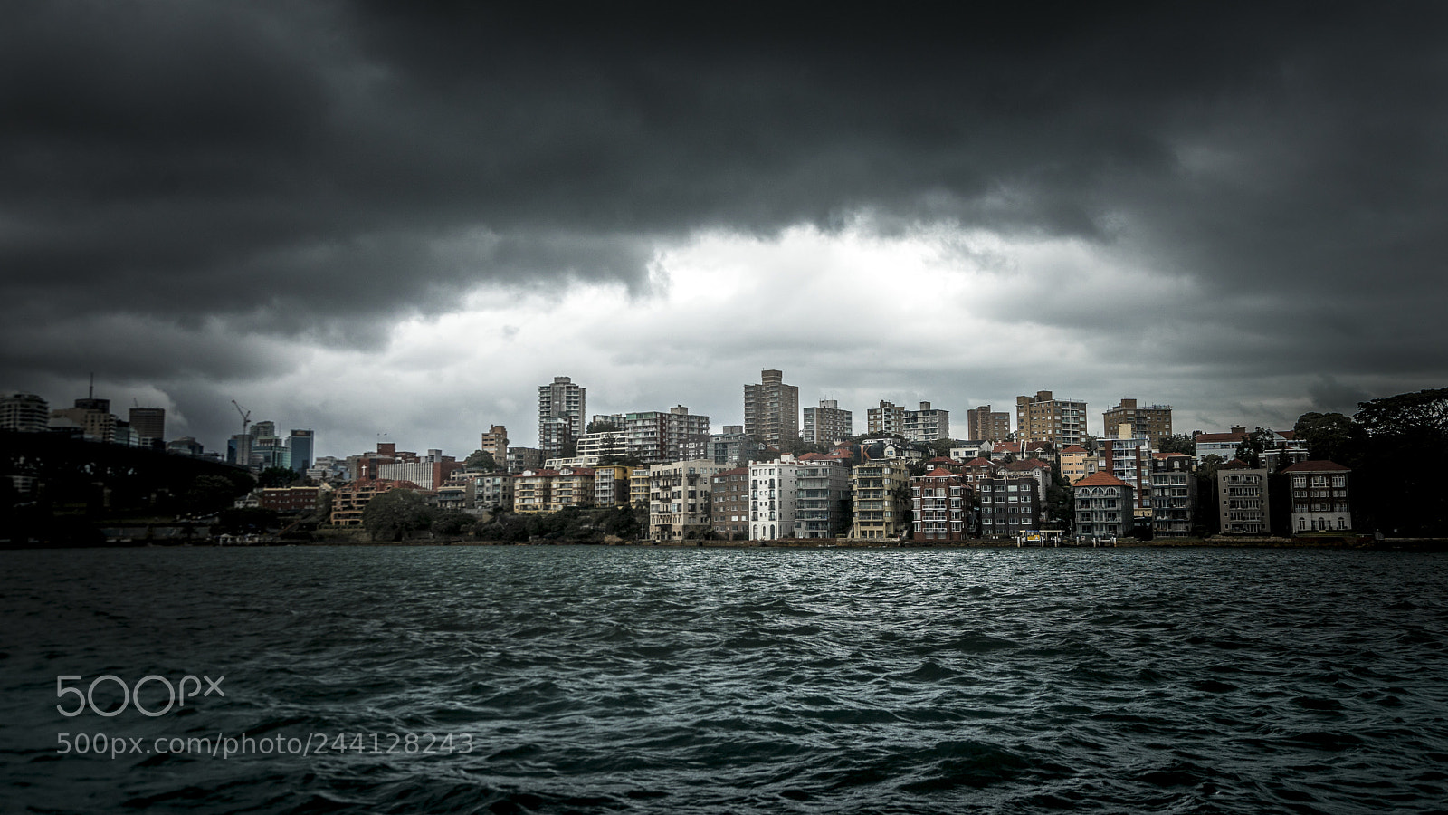 Sony a7 II sample photo. Manly skyline photography
