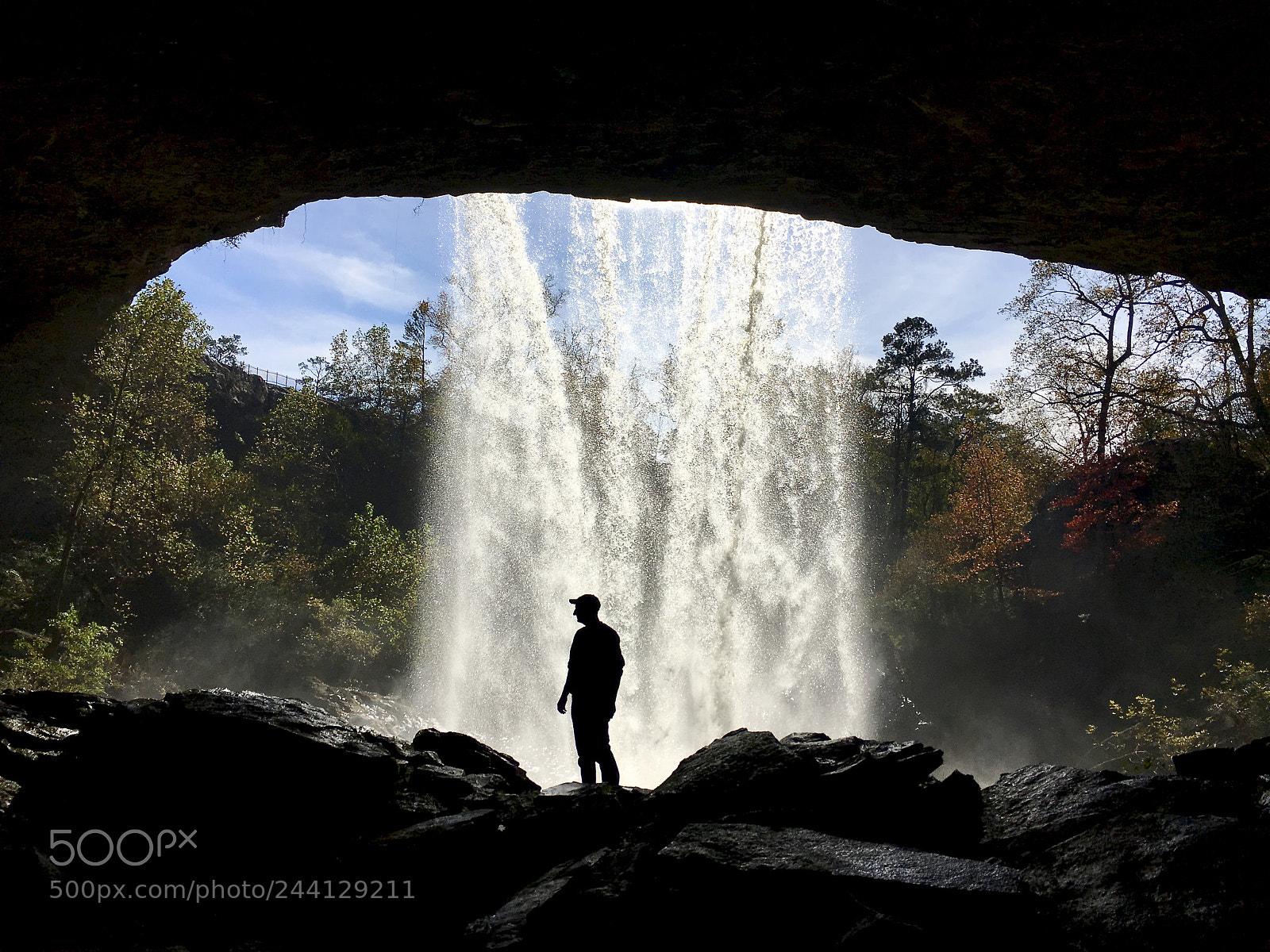Apple iPhone 6s sample photo. Noccalula falls photography