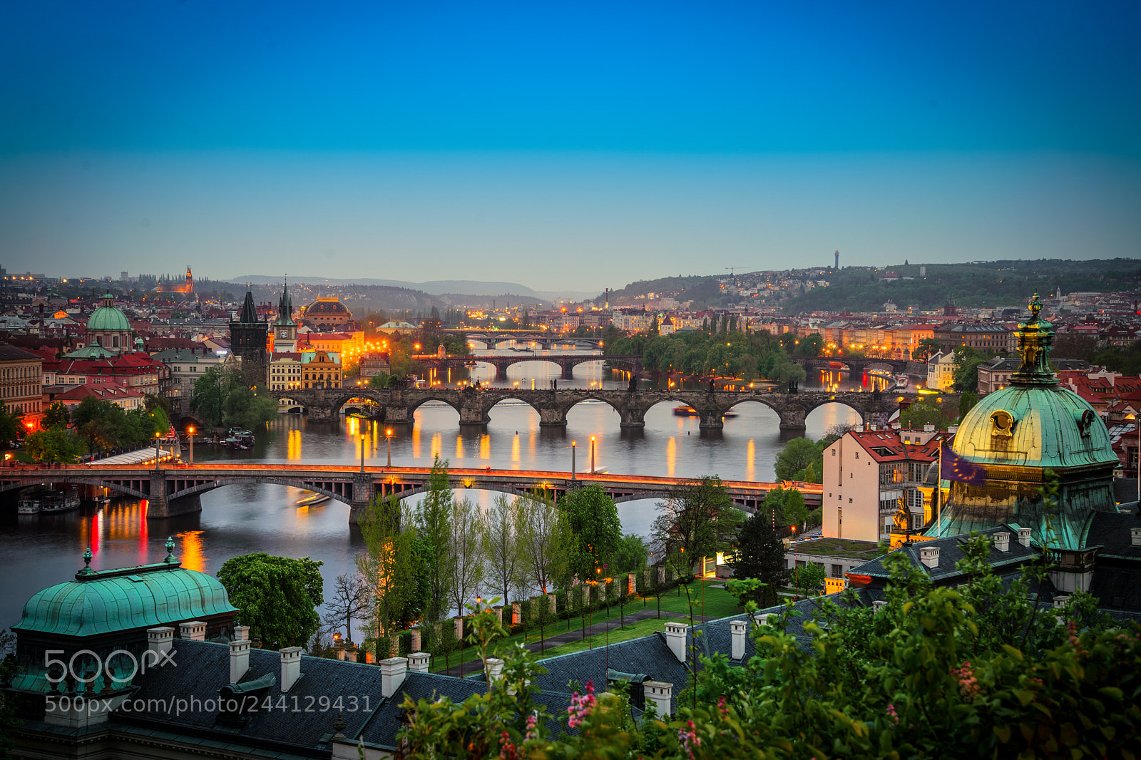 Nikon D600 sample photo. Prague bridges photography