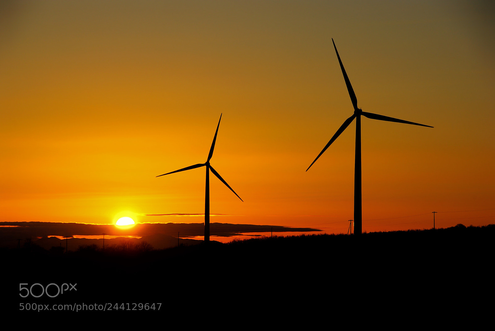 Pentax K10D sample photo. Date windfarm hokkaido,japan photography