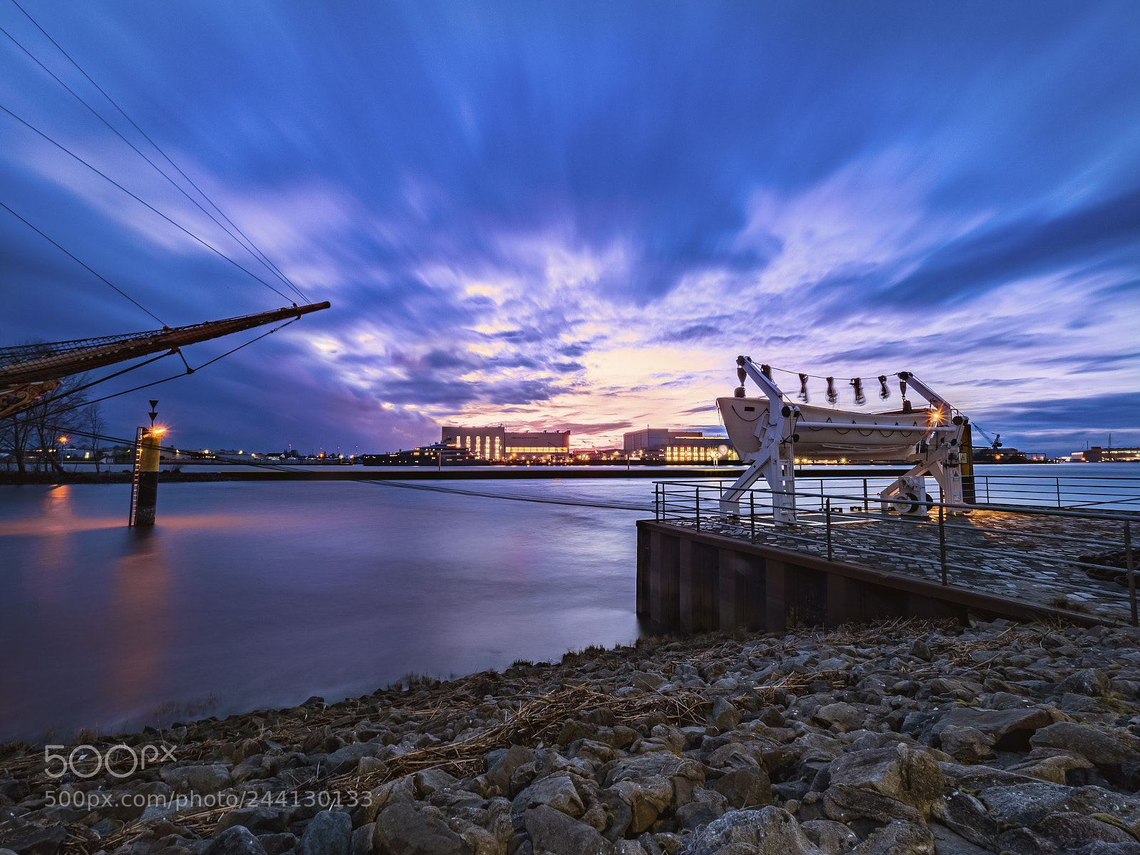 Olympus OM-D E-M1 Mark II sample photo. Sunset in vegesack photography