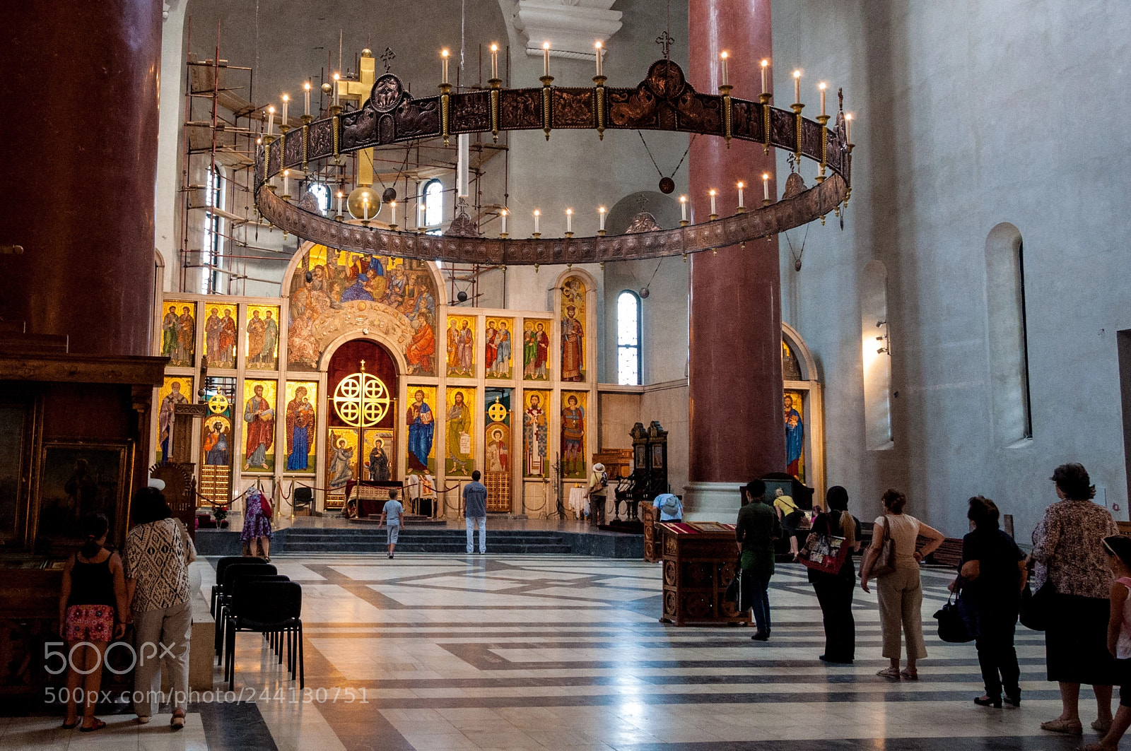 Nikon D90 sample photo. Inside saint mark church photography
