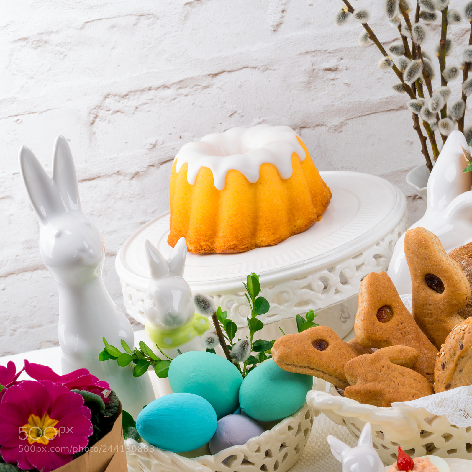 Nikon D800E sample photo. Easter table photography