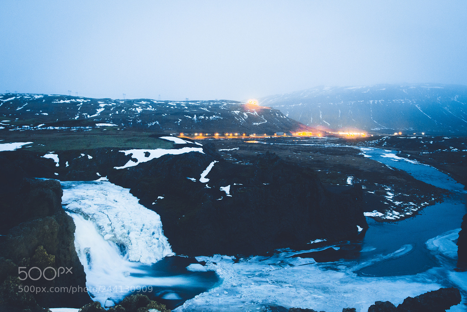 Canon EOS 60D sample photo. Hjalparfoss photography