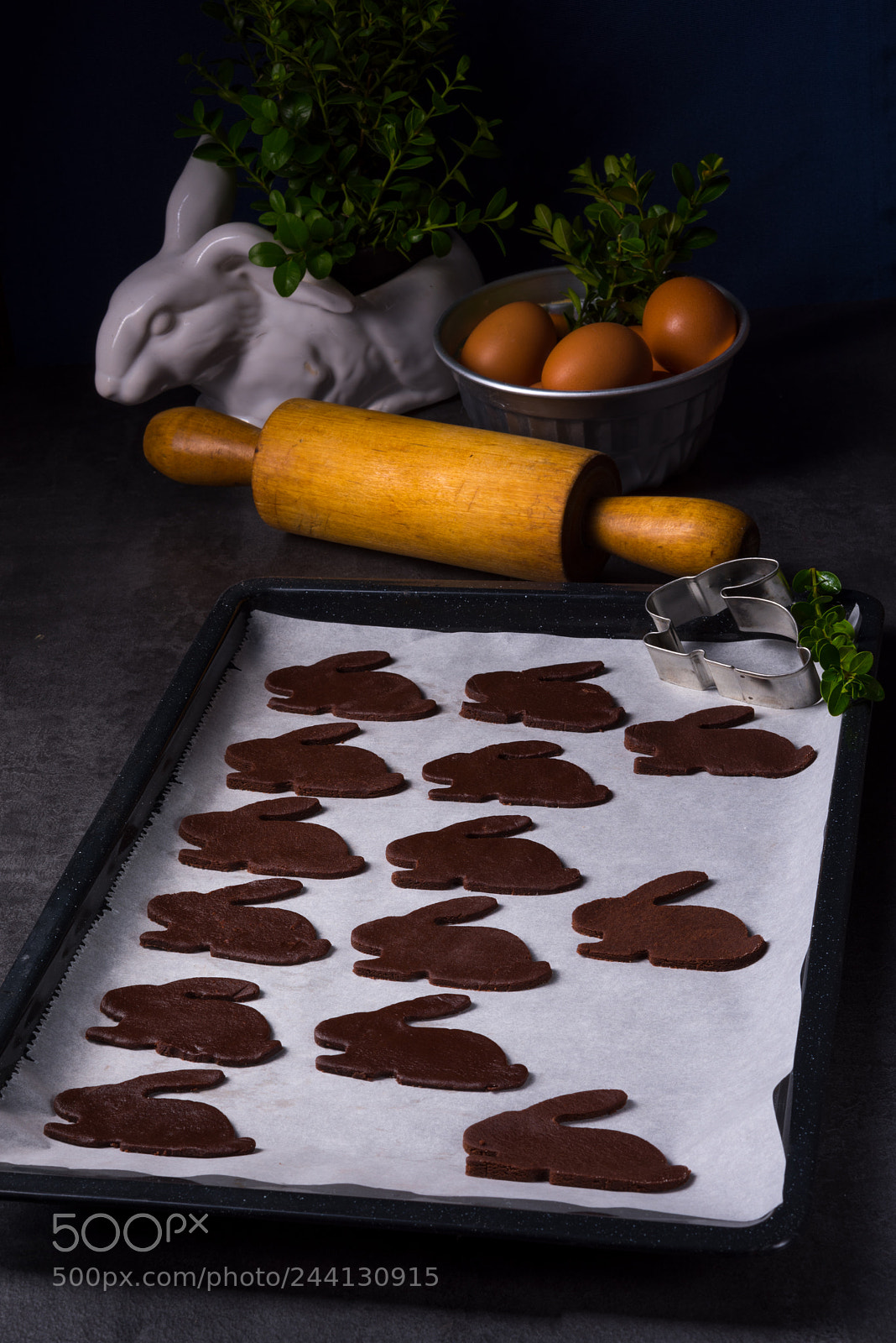 Nikon D810 sample photo. Chocolate rabbits photography