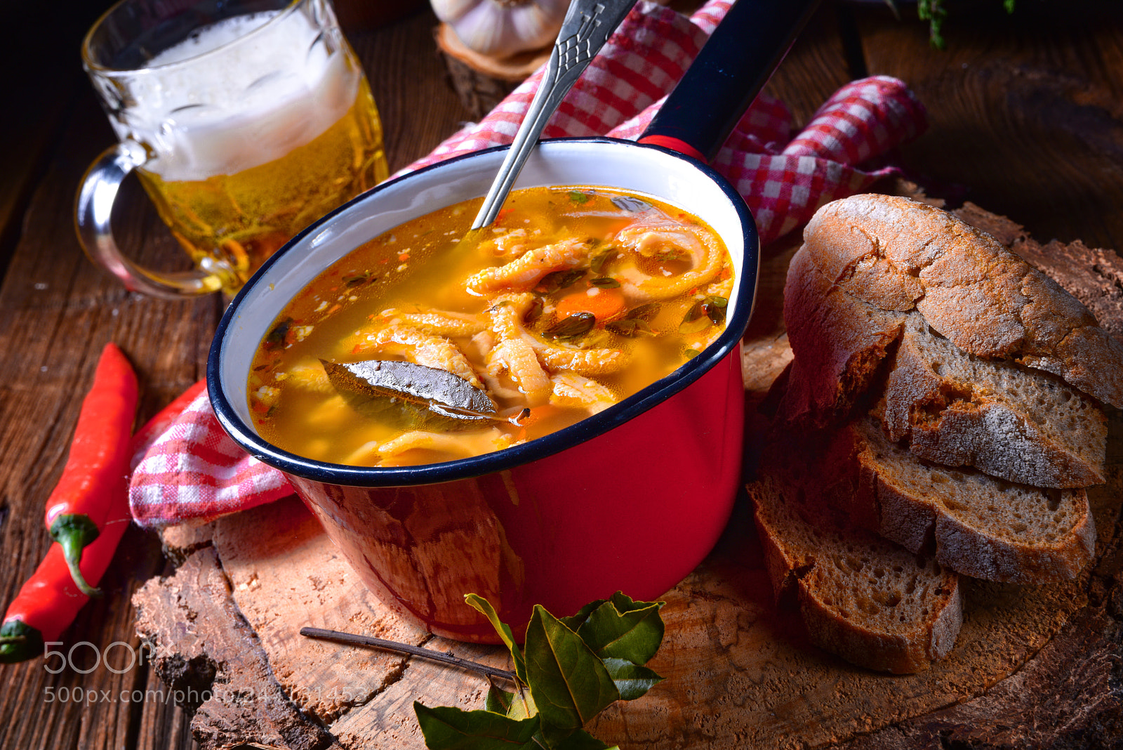 Nikon D810 sample photo. Tasty polish flaczki photography