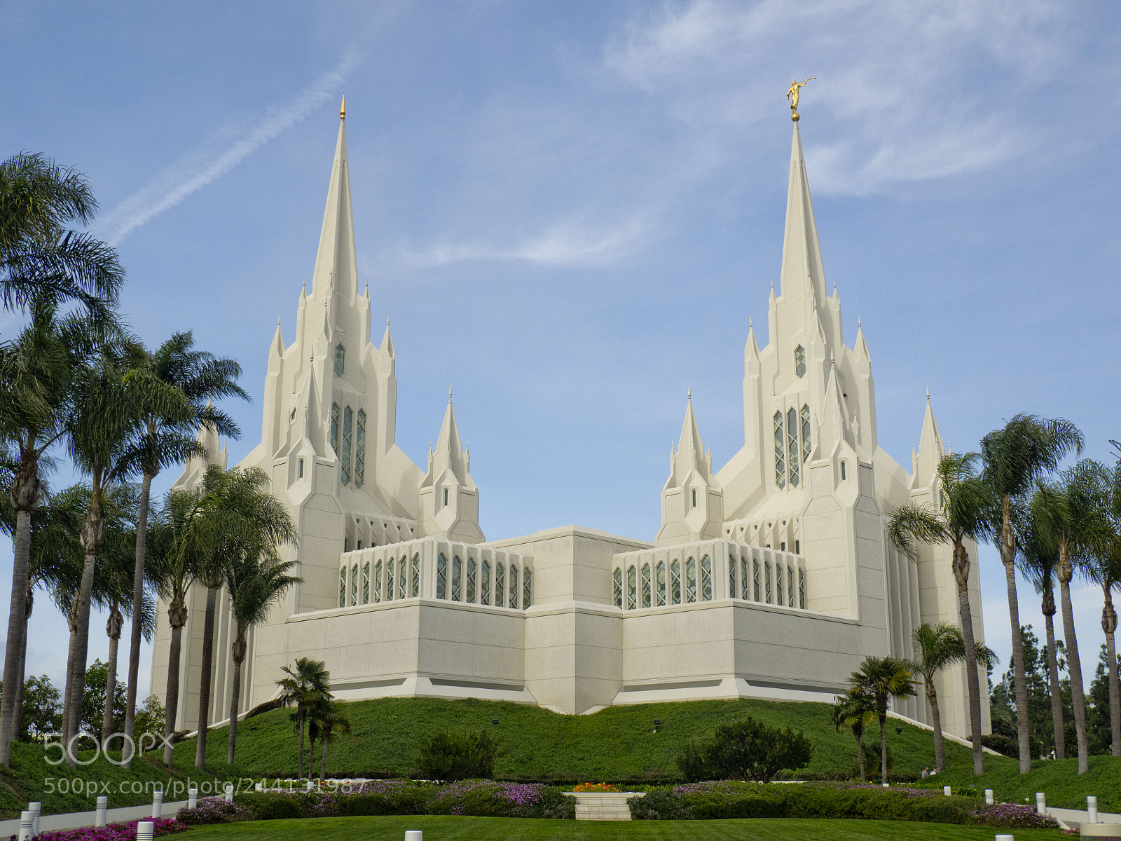 Olympus OM-D E-M1 sample photo. California temple, san diego photography
