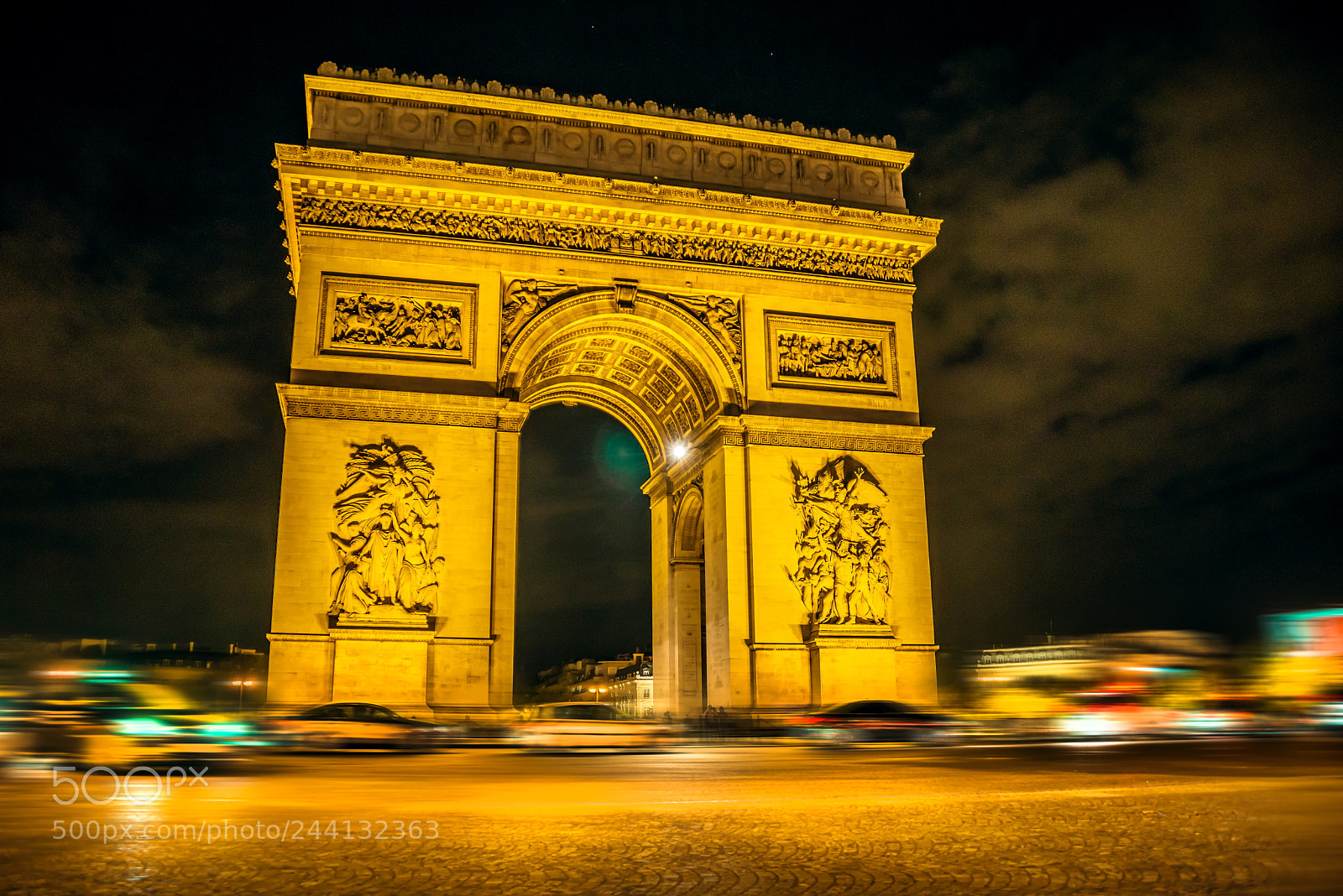 Nikon D800 sample photo. Arc de triomphe photography