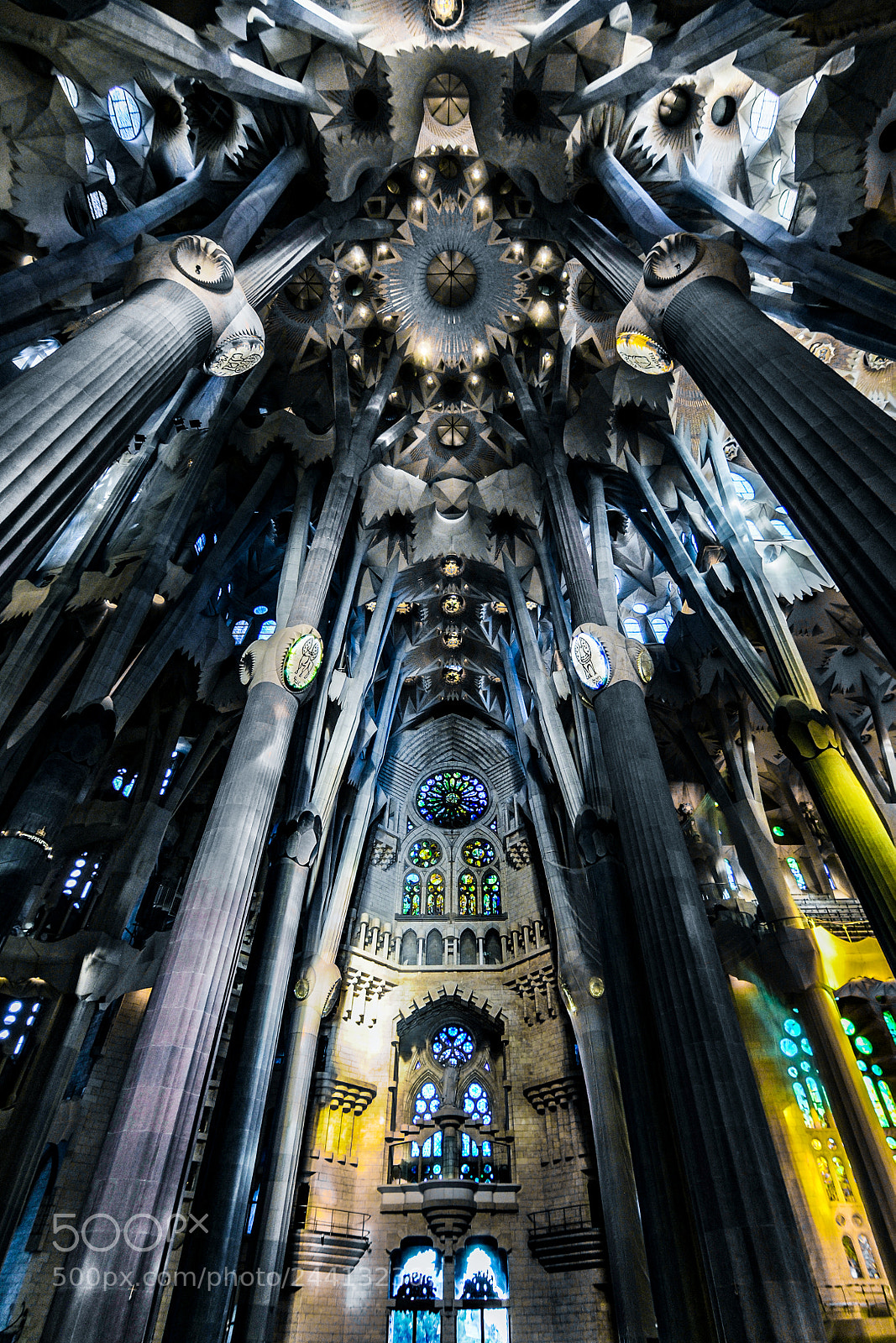 Nikon D300 sample photo. La sagrada familia photography