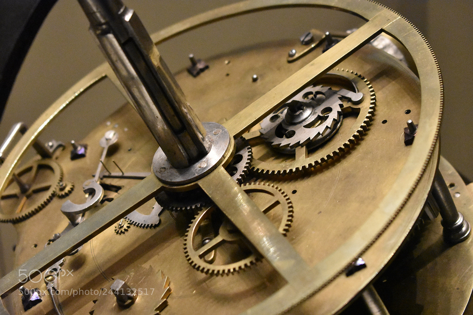 Nikon D3400 sample photo. Clock mechanism photography
