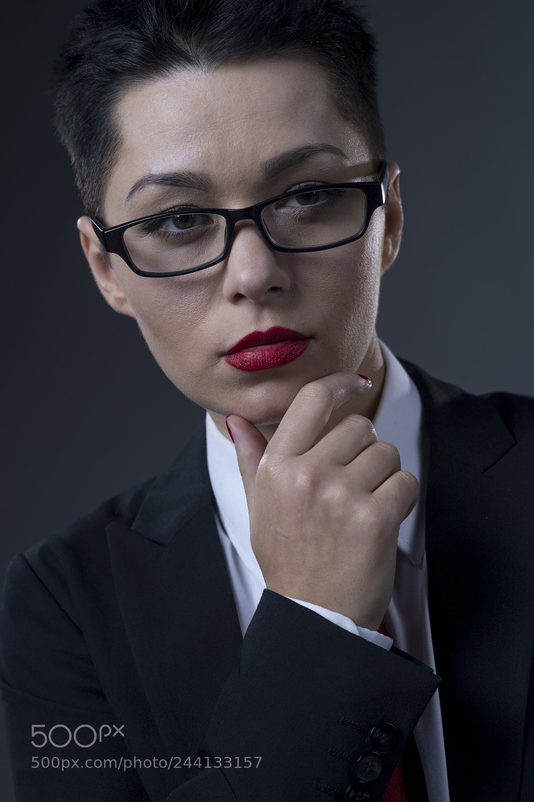 Nikon D5 sample photo. Business portrait - model photography