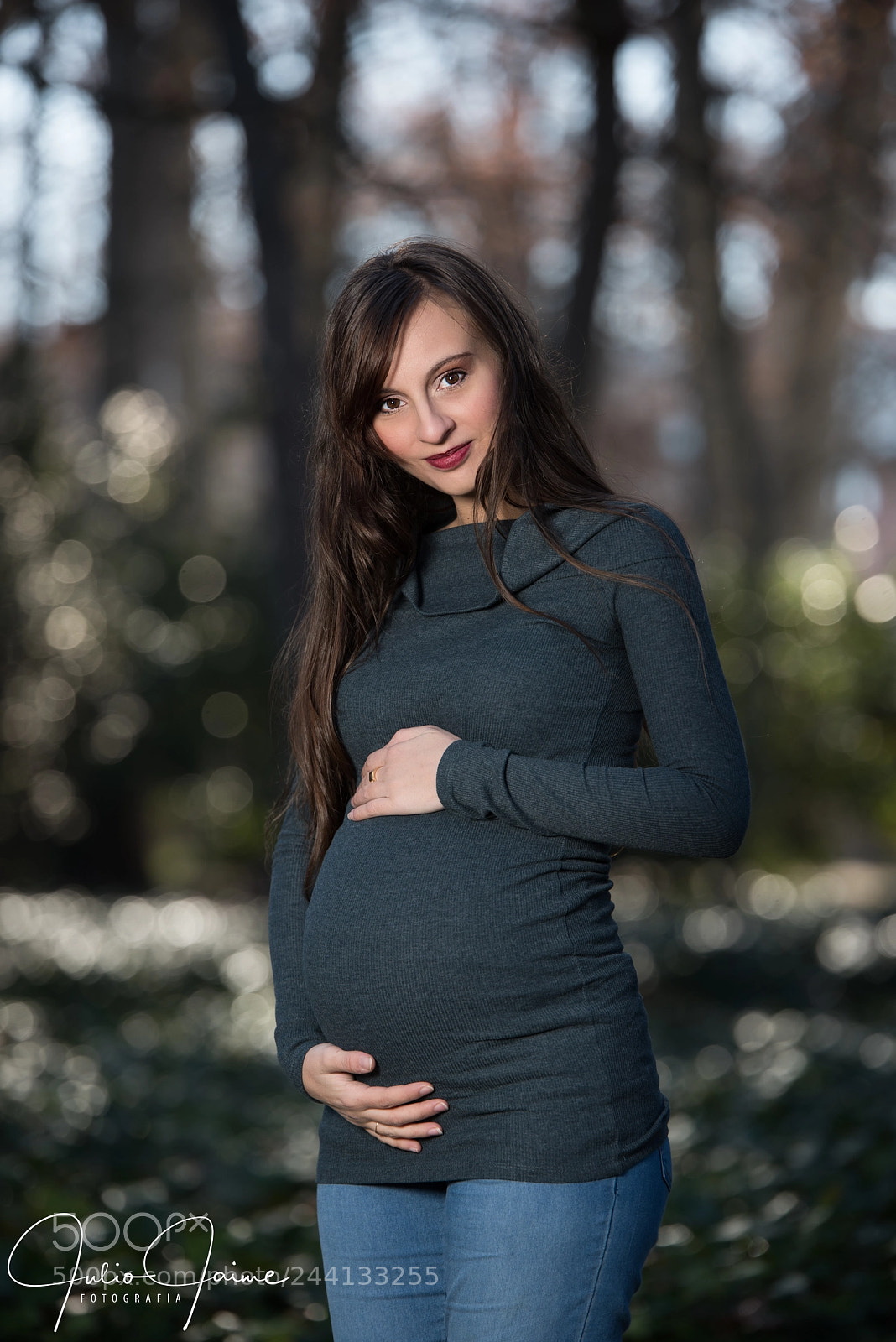 Nikon D810 sample photo. Pregnant photography