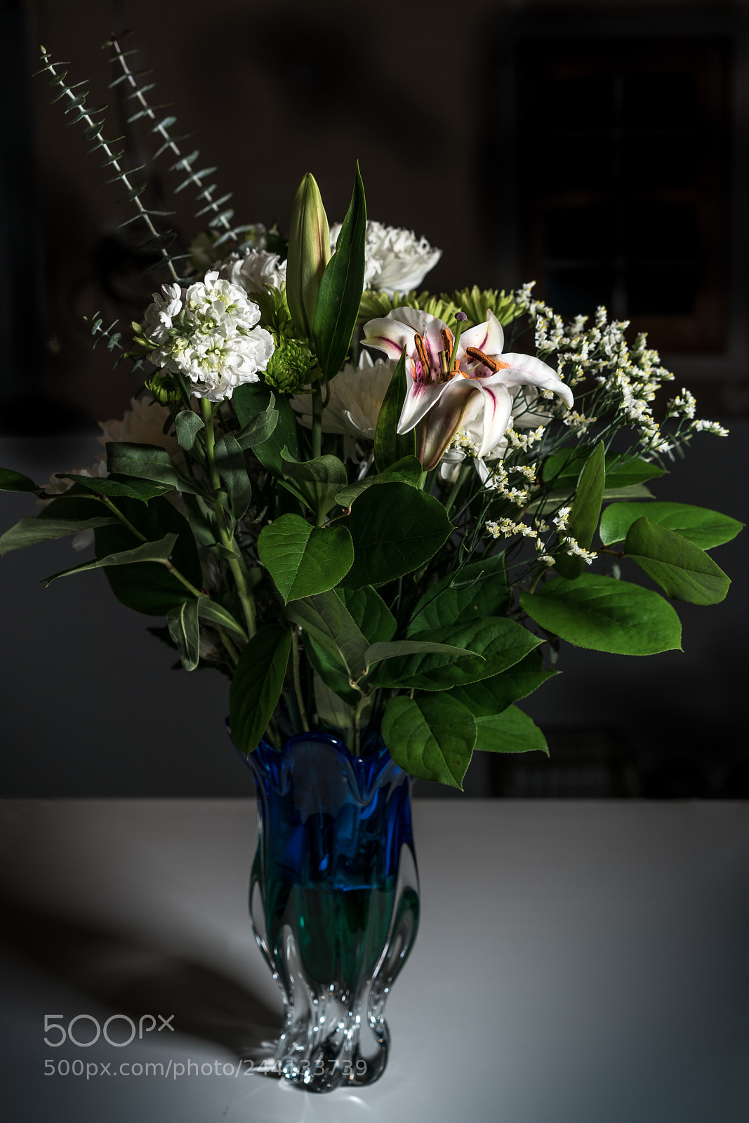 Sony a7R II sample photo. White bouquet photography