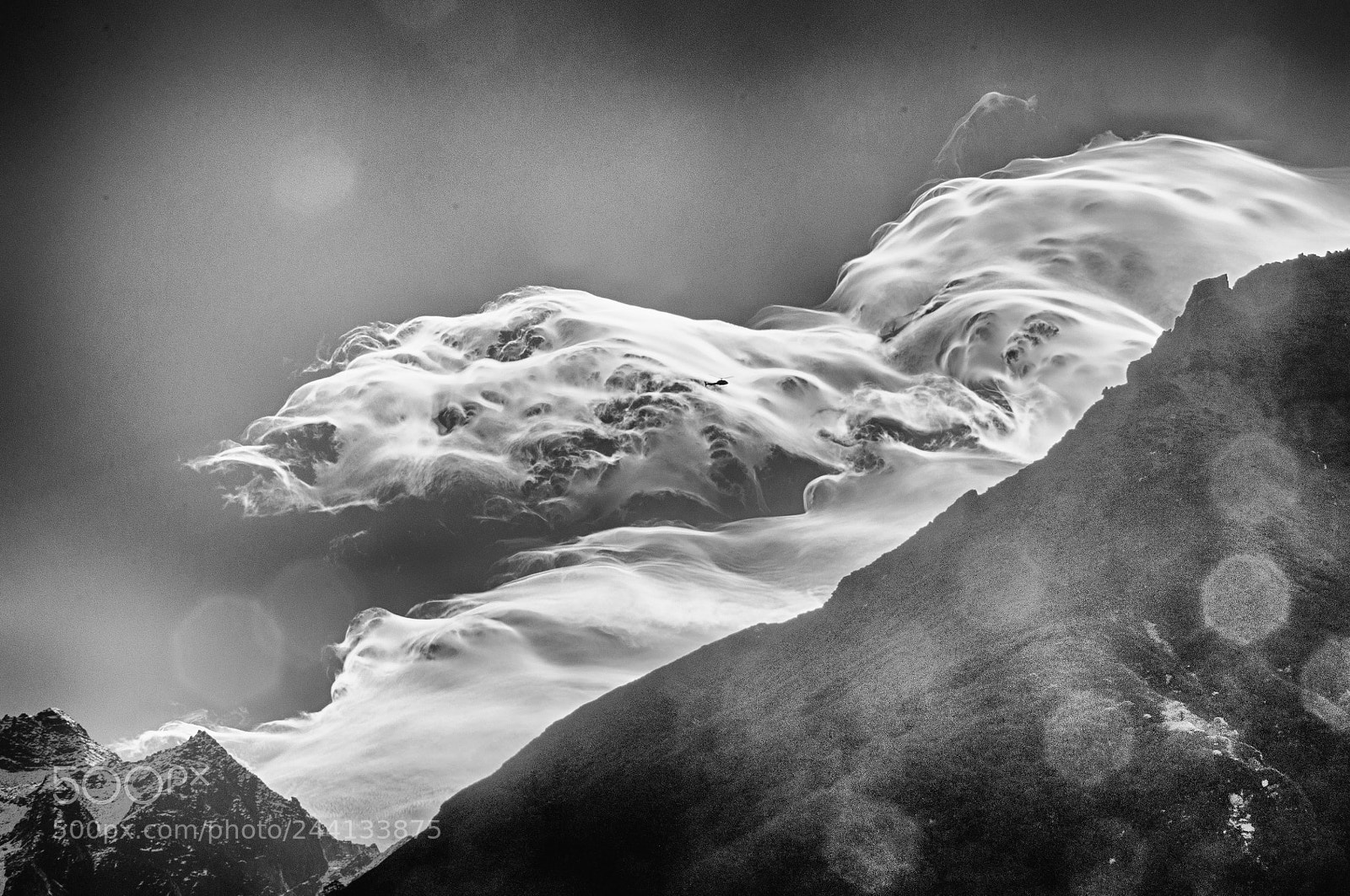 Nikon D90 sample photo. Nepal nuages photography