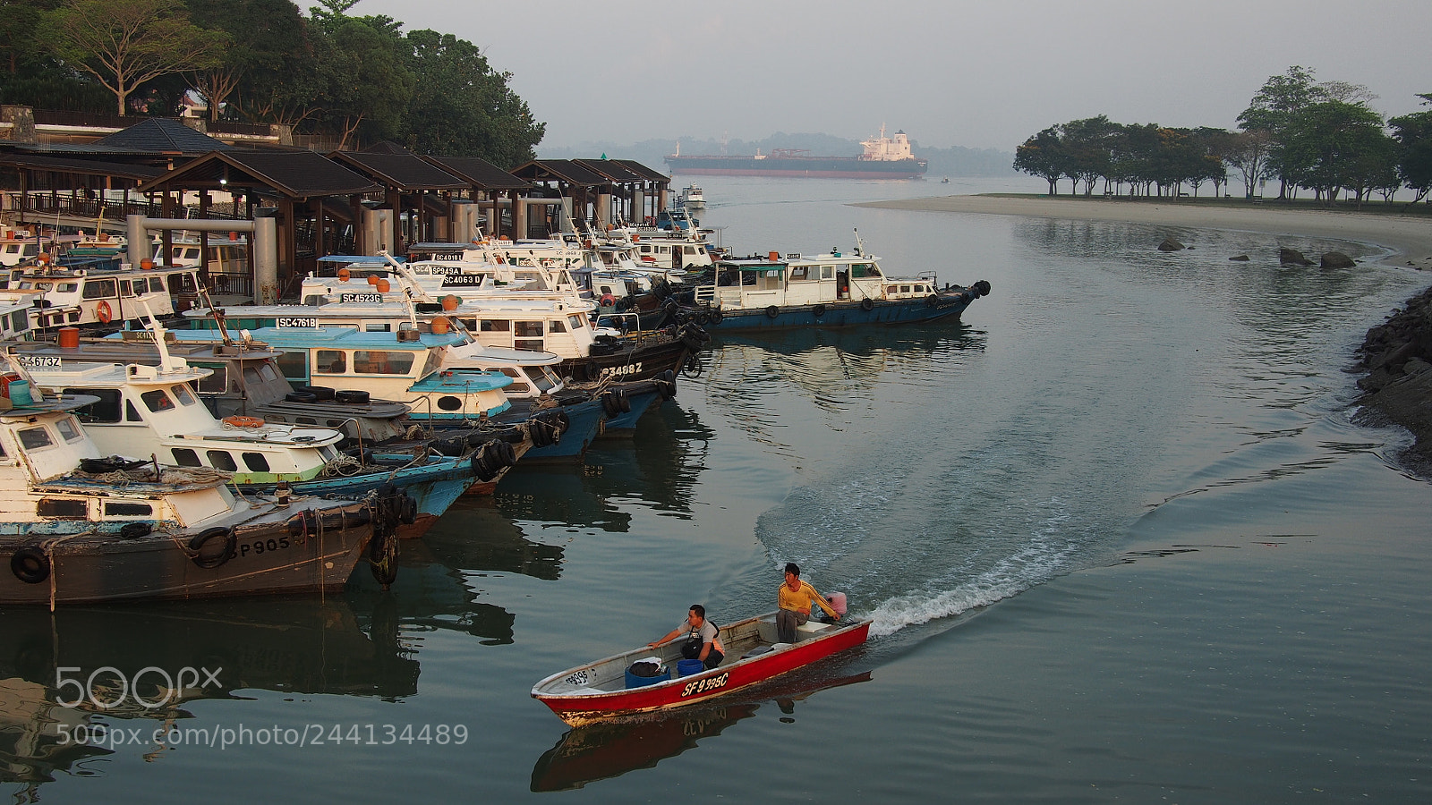 Olympus OM-D E-M5 sample photo. Changi dawn photography