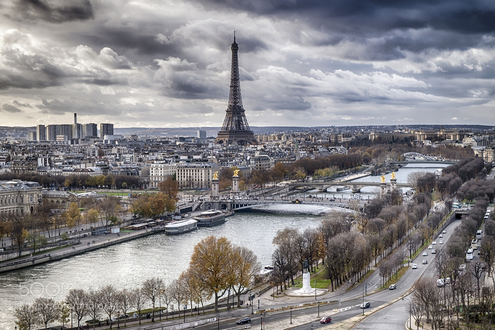 Fujifilm X-M1 sample photo. Eiffel tower view photography