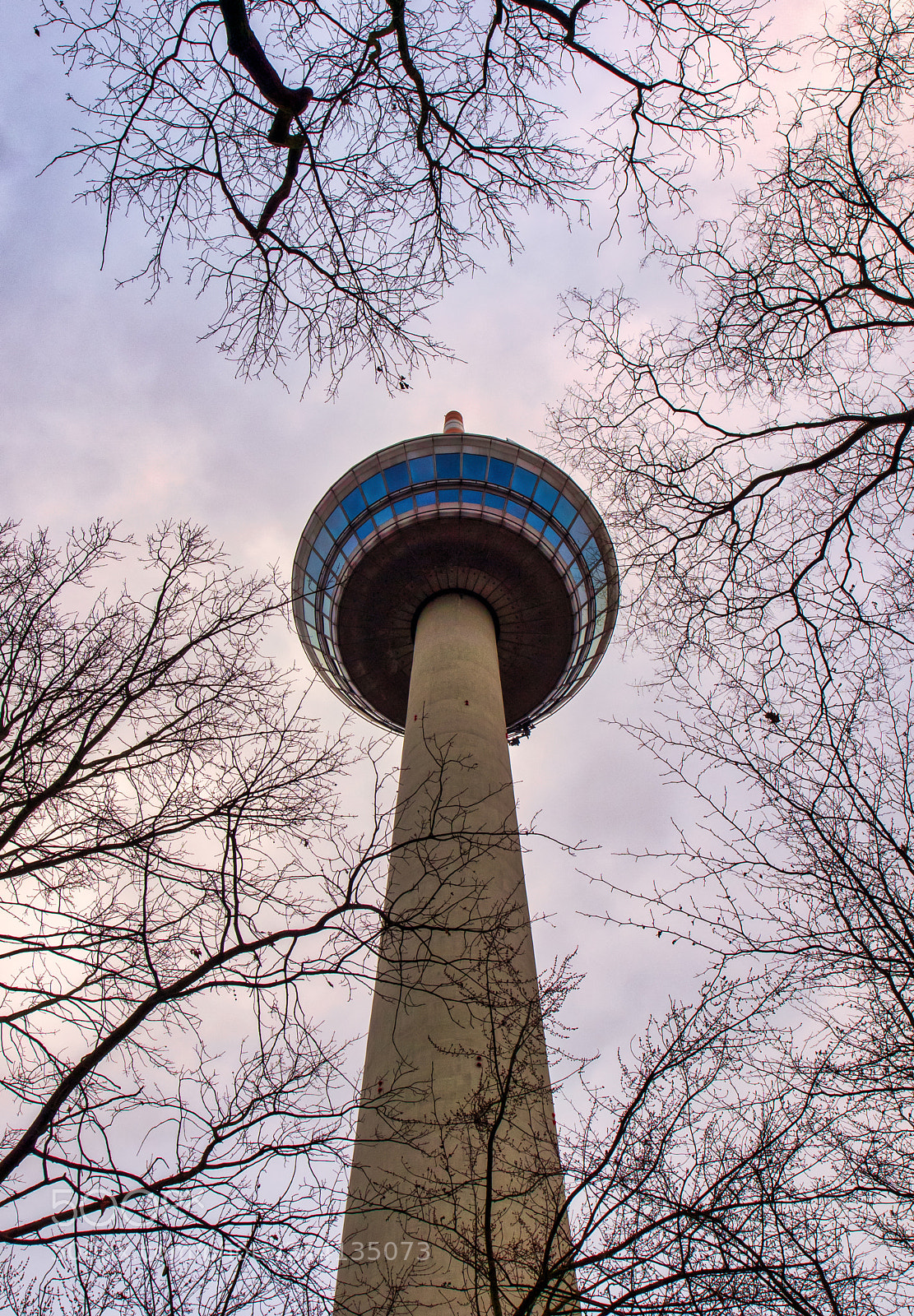 Olympus E-5 sample photo. Fernsehturm mannheim photography