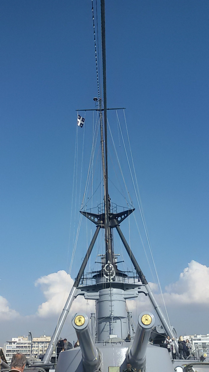 Samsung Galaxy S3 Neo sample photo. Part of the battleship "g. averof" photography