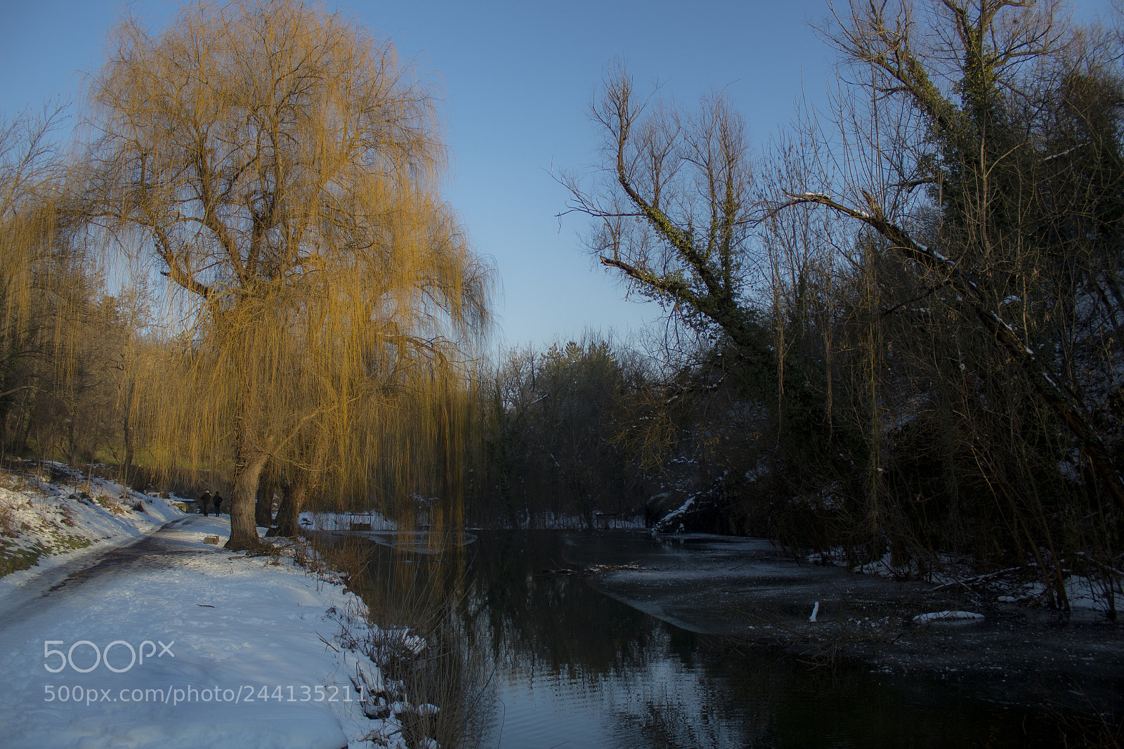 Canon EOS 1300D (EOS Rebel T6 / EOS Kiss X80) sample photo. Frozen river photography