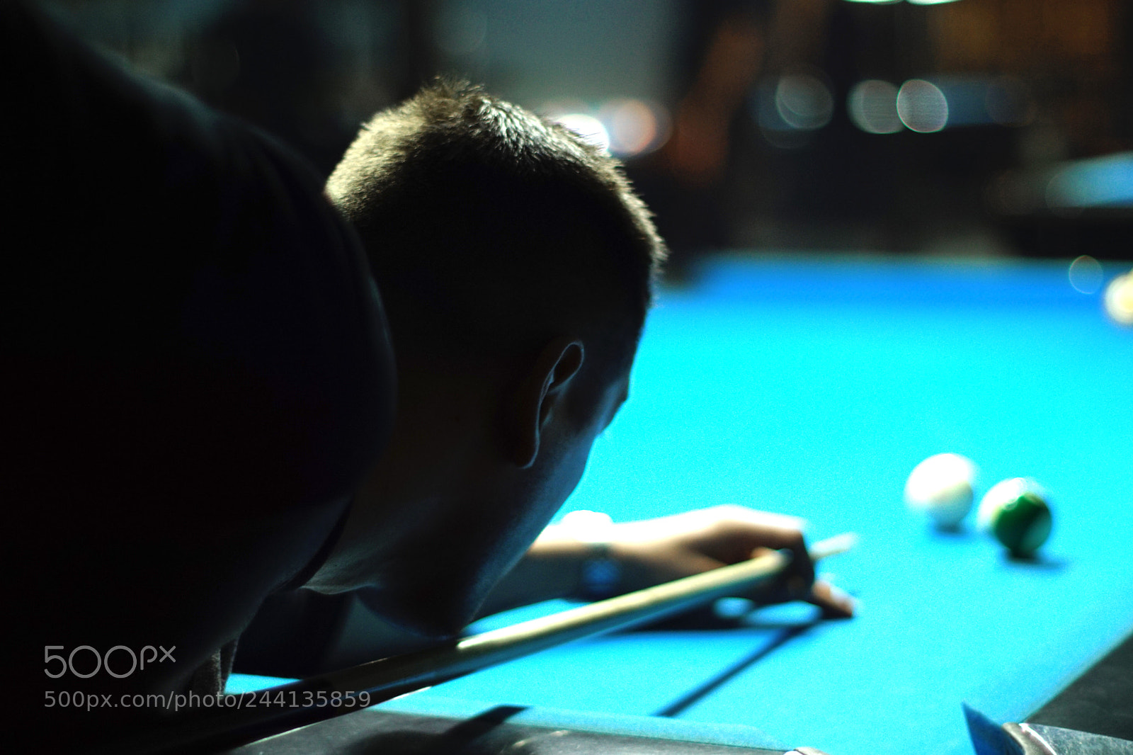Sony SLT-A68 sample photo. Pool table photography