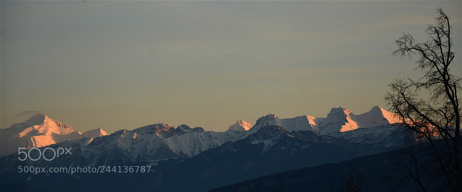 Nikon D7100 sample photo. Mt blnc chaine aravis photography