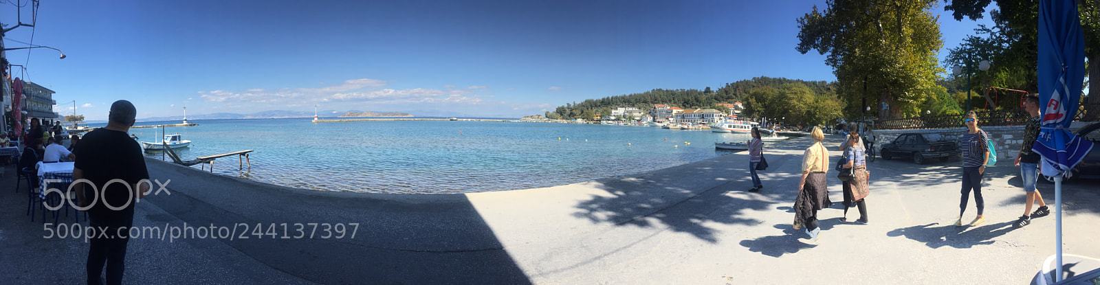 Apple iPhone 6 sample photo. Thassos port greece photography