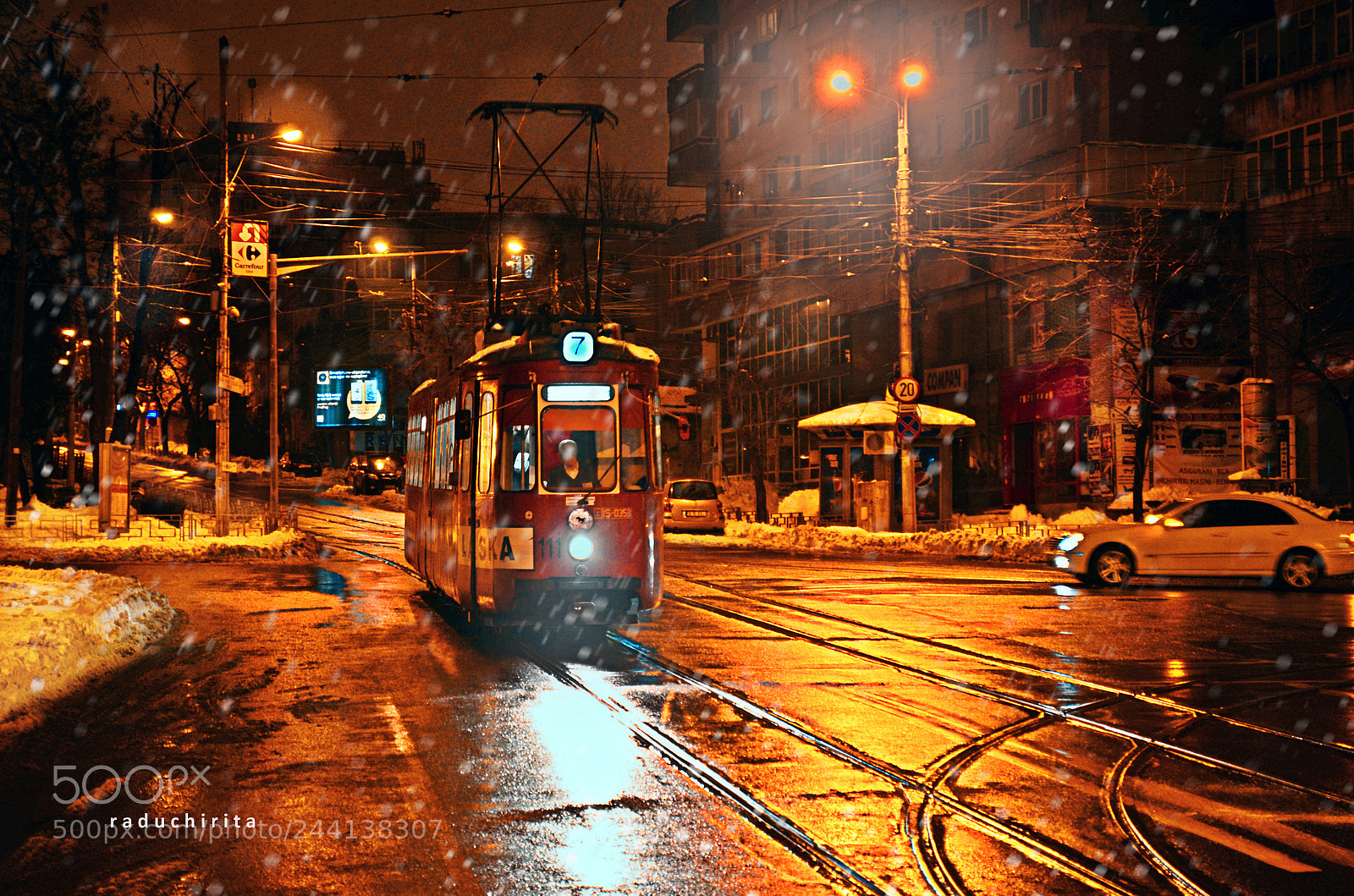 Nikon D5100 sample photo. Urban night / iasi, romania photography
