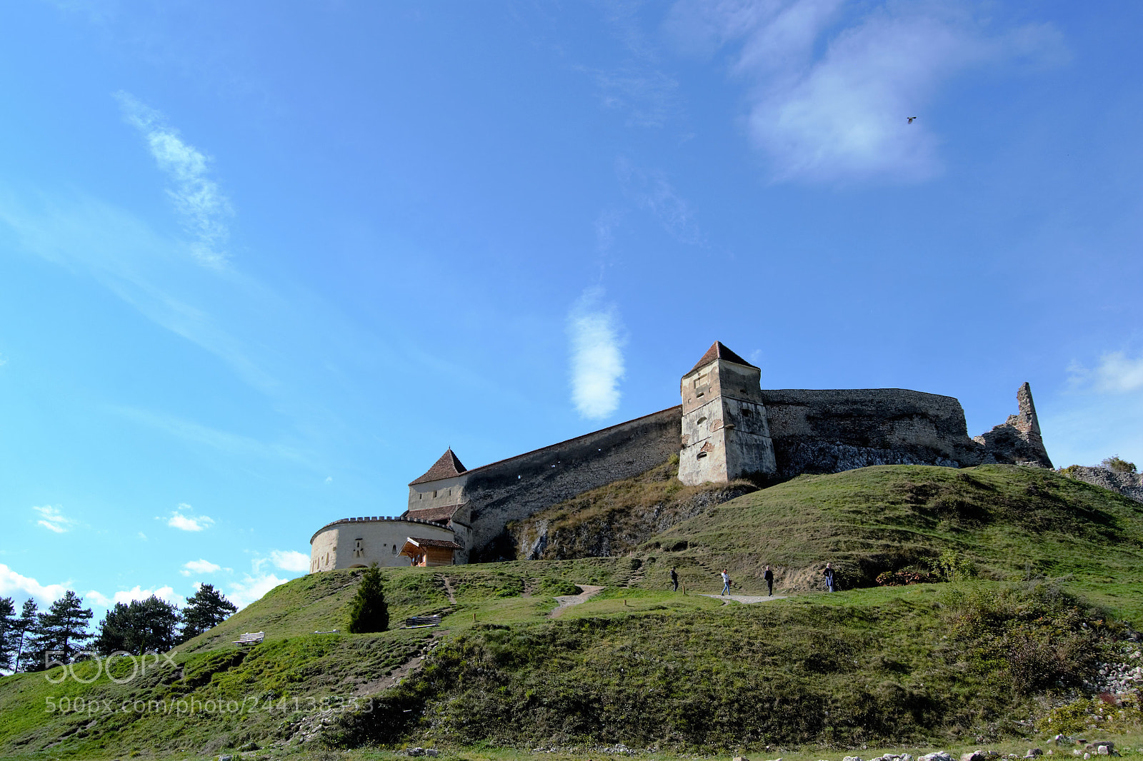Nikon D3100 sample photo. Castillo de rasnov photography