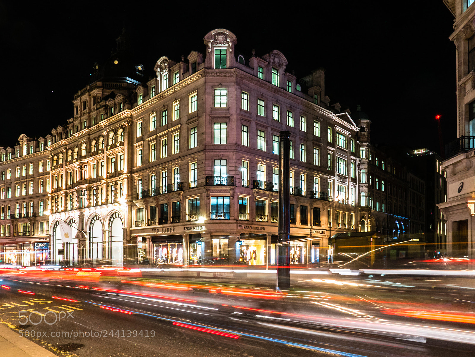 Panasonic Lumix DMC-LX100 sample photo. Regent street by night 2 photography