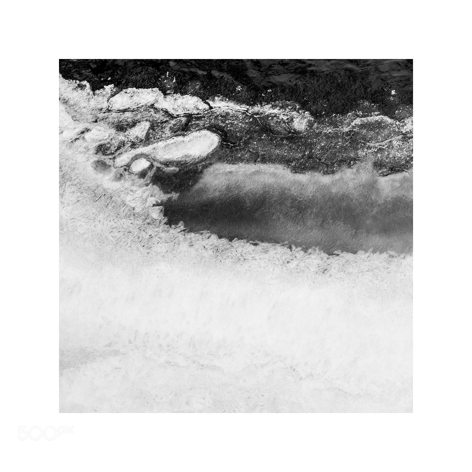 Fujifilm X-Pro1 sample photo. Ice canvas photography