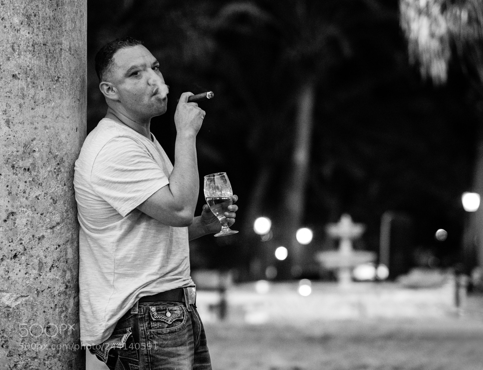 Fujifilm X-T2 sample photo. Cigar smoke photography