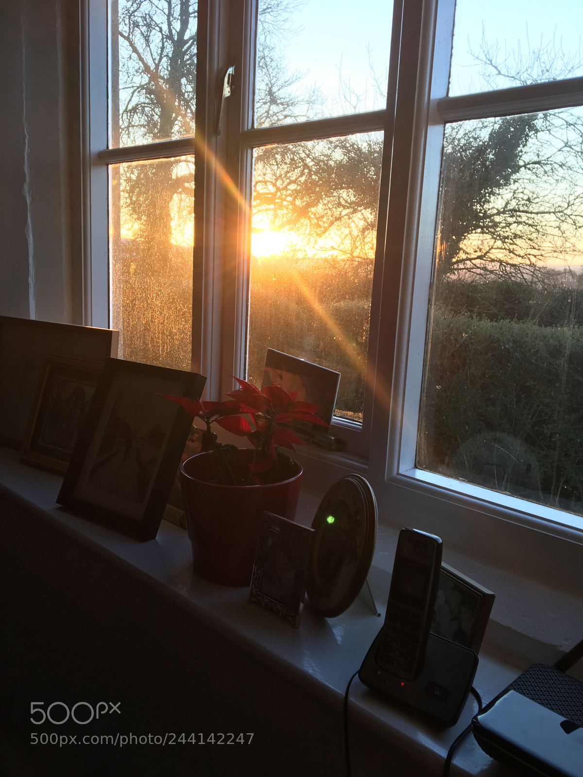 Apple iPhone 6s sample photo. Sunrise over oundle. winter 2018 photography
